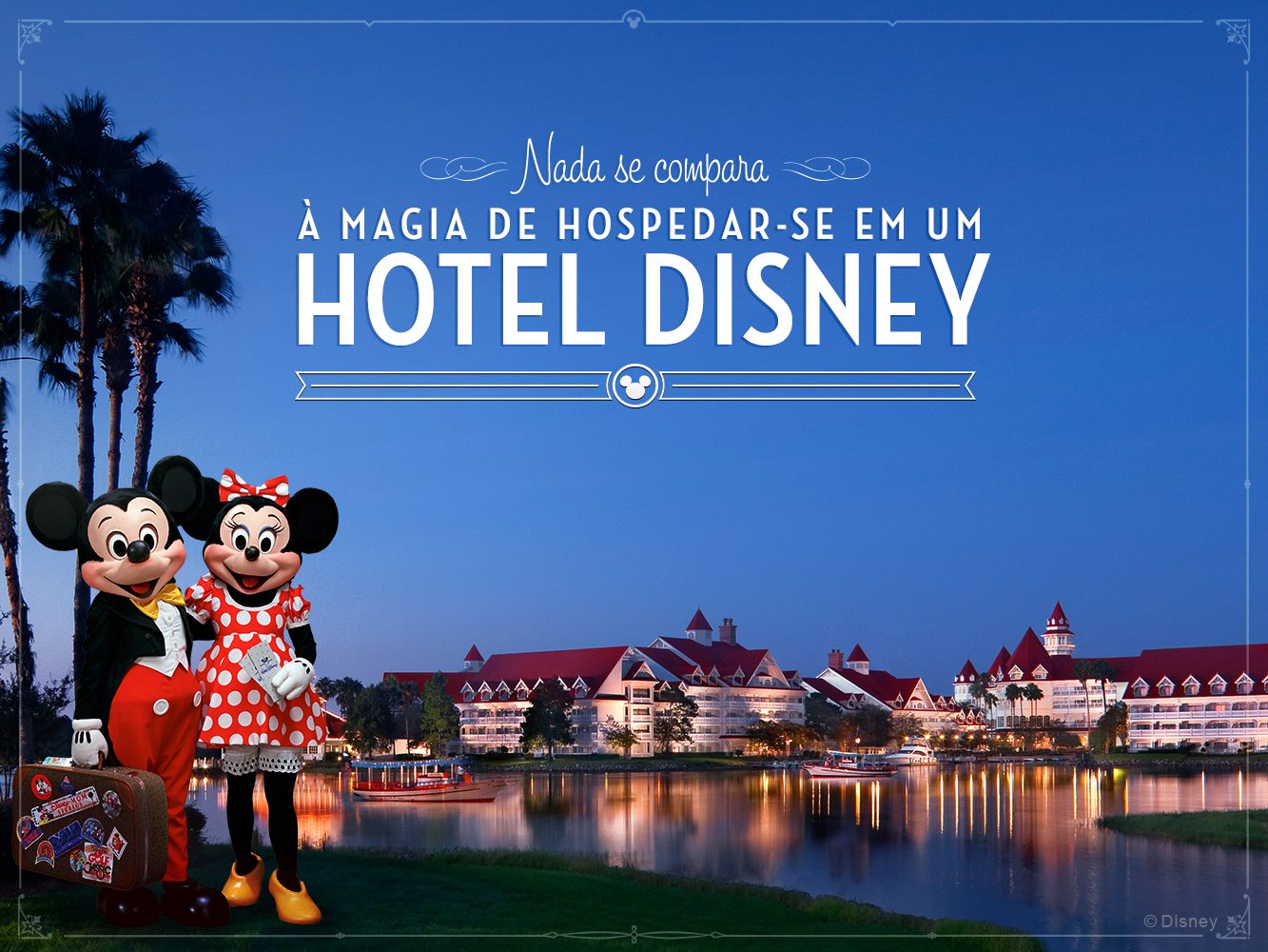 Benefícios de se hospedar em um Hotel Disney