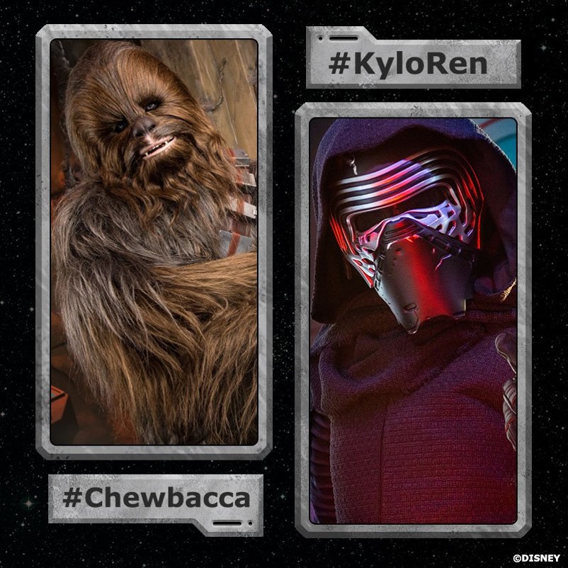 Star Wars Chewbacca Kylo Ren