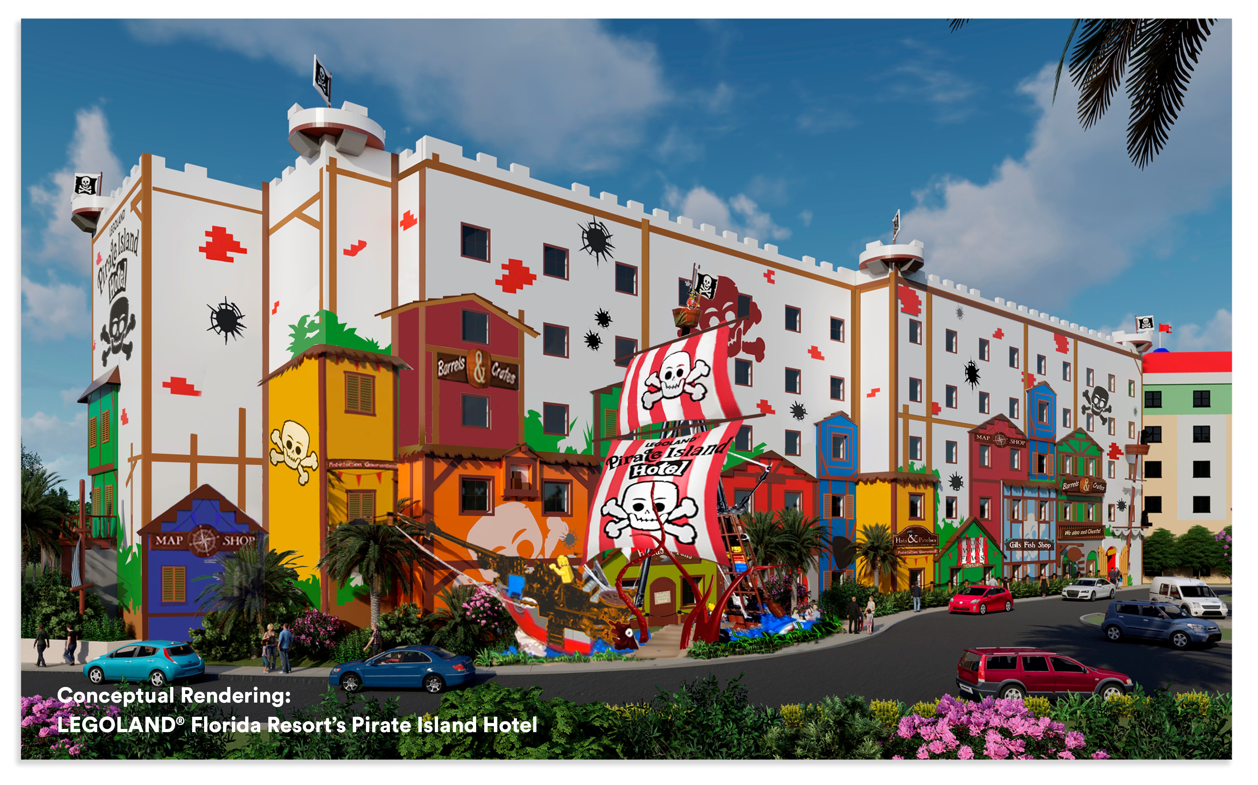 Novo Hotel: Pirate Island Hotel no complexo LEGOLAND Florida Resort