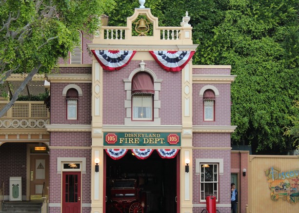 fire dept disneyland