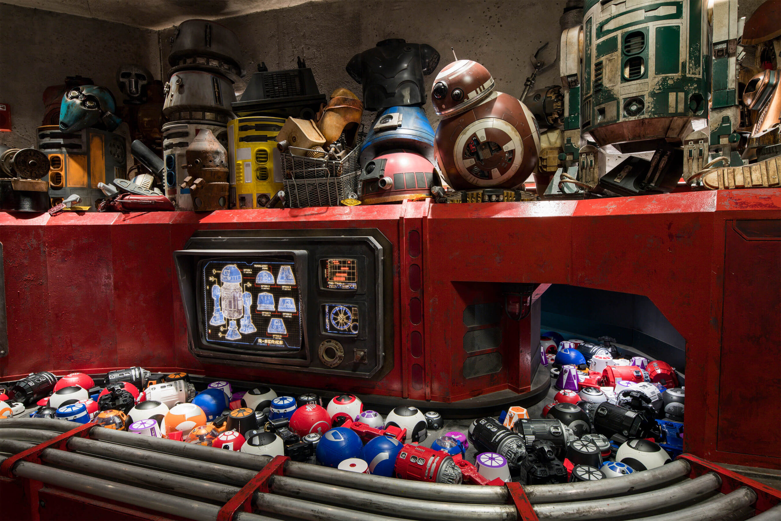 Droid Depot in Star Wars Galaxy’s Edge