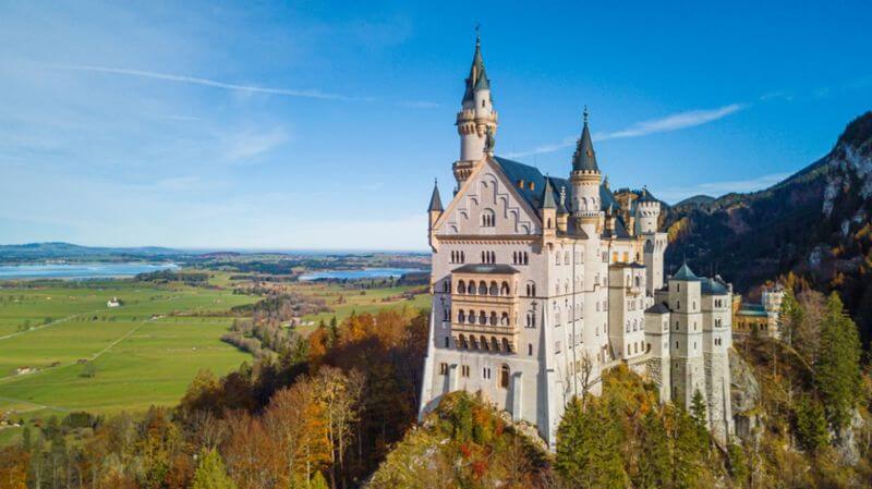 Cinderela - Palácio de Neuschwanstein na Alemanha