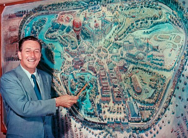 Walt Disney Map