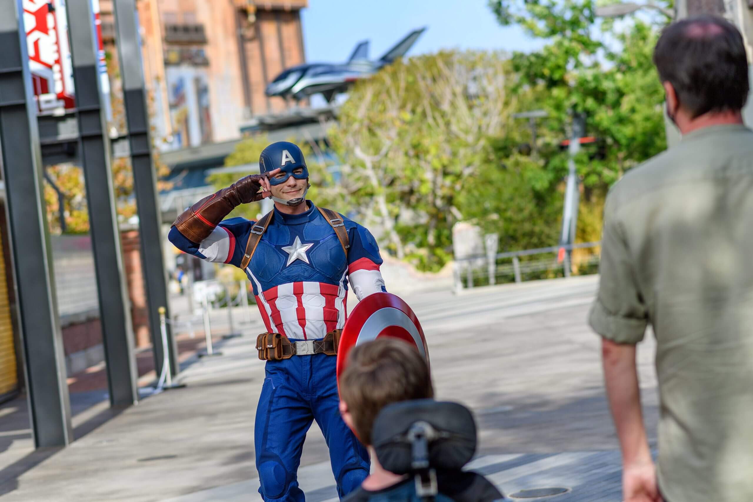Avengers Campus - Capitão America