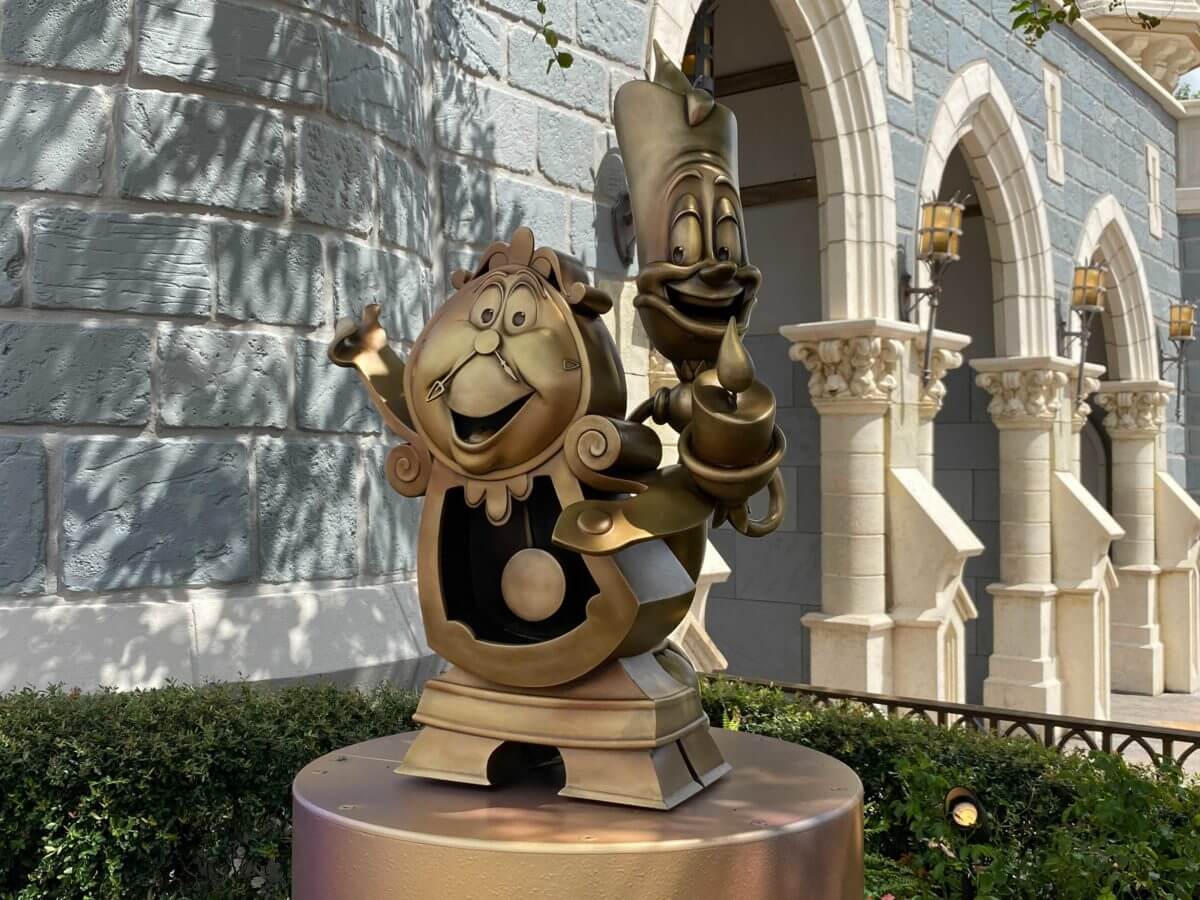 Lumiere e Cogsworth