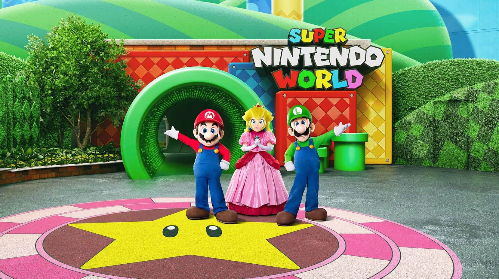 Super Nintendo World Area Super Mario Universal
