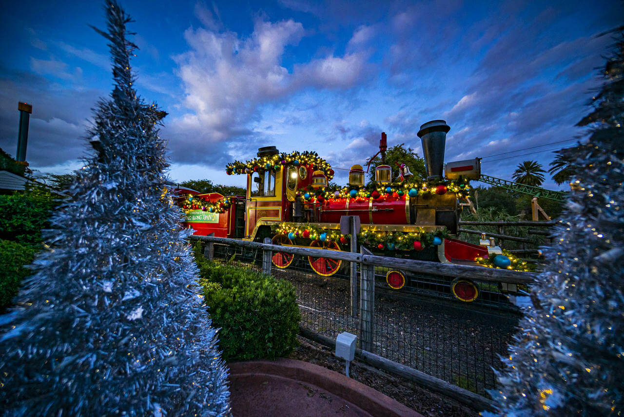 Christmas Town no Busch Gardens Tampa Bay completa uma década de