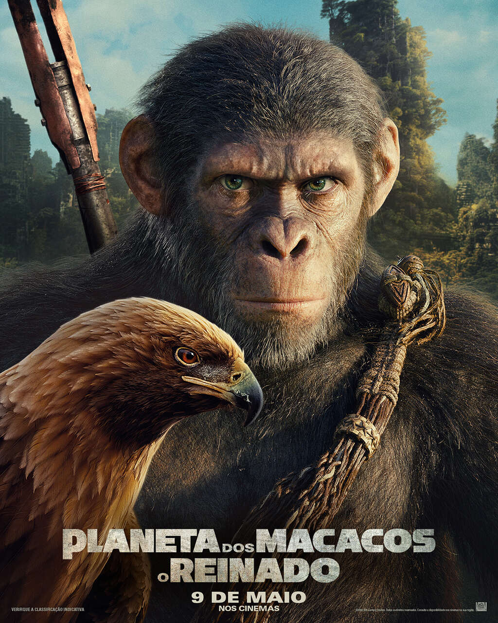 Planeta dos Macacos: O Reinado já Está em Cartaz nos Cinemas com em Espetáculo de Ação e Aventura
