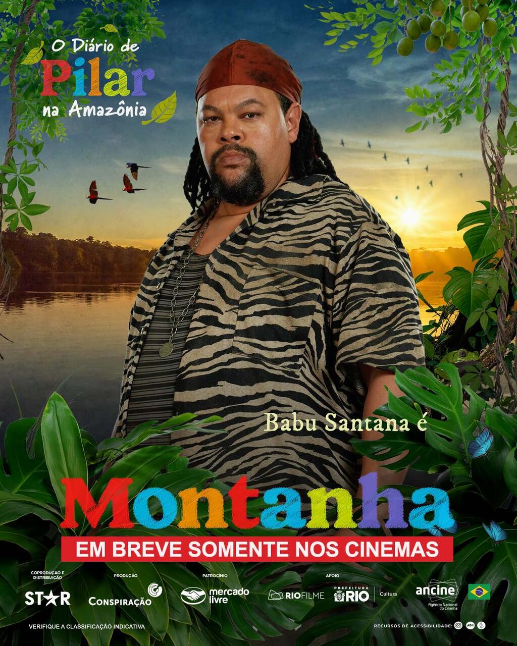 Babu Santana é MONTANHA