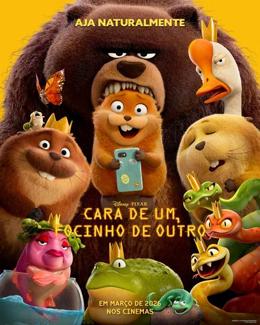 Os Ingressos para ‘A Cara de Um, Focinho De Outro’, a Comédia Animada Original da Disney e Pixar, já estão à Venda