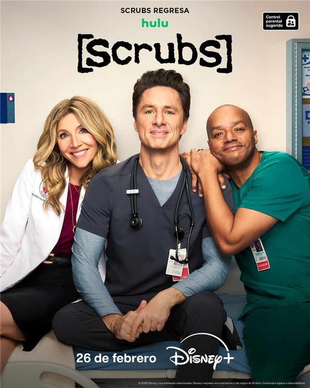 Em 26 de Fevereiro, Chega ao Disney+ a Primeira Temporada do Revival de Scrubs